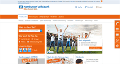 Desktop Screenshot of hamburger-volksbank.de